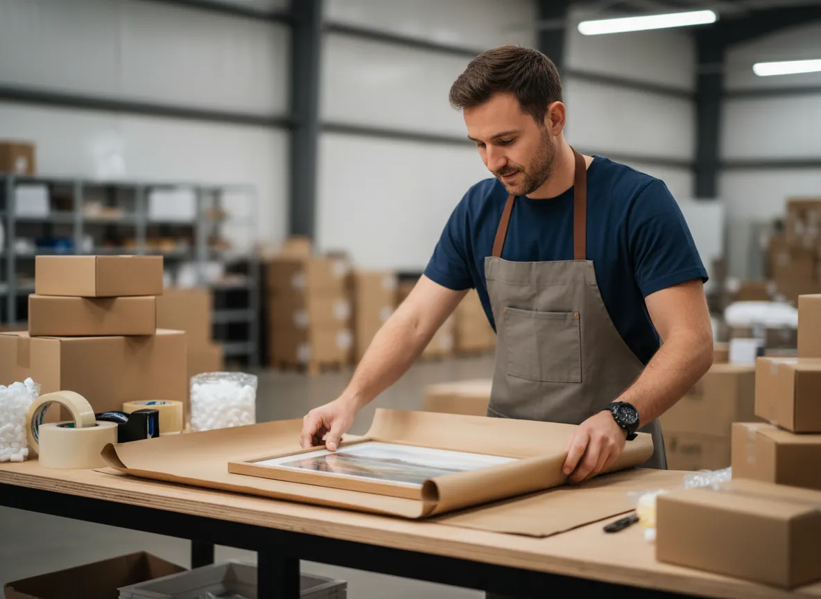 Portrait of Tony Briggs, Packing Specialist at Blue Ridge Moving Co.